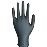 Nitri-Cor  Z-Tread  6 Mil Black Nitrile Gloves - Case of 1,000