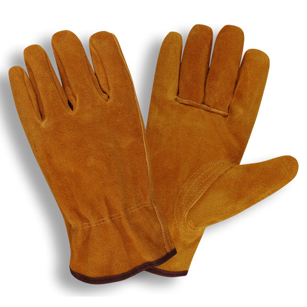 Select Split Cowhide Driver Gloves - 12 Pairs