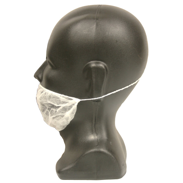 Polypropylene Beard Covers - 500 or 1,000 count