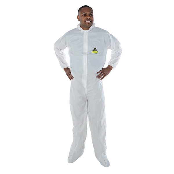 DEFENDER™ Microporous Hooded Coveralls - Case of 25