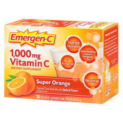 Emergen-C 1,000 mg Vitamin C Daily Immune Defense Supplement - 30 Packets