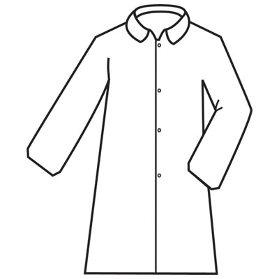 DEFENDER II™ Microporous Lab Coat - Case of 30