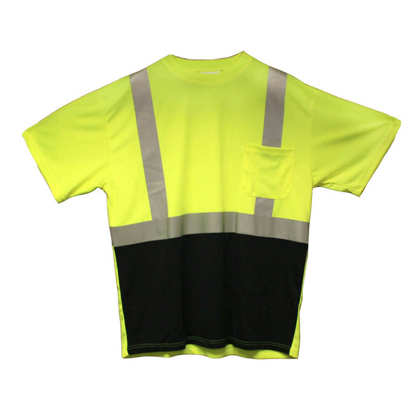 COR-BRITE™ Type R, Class 2, Hi-Vis Lime Short Sleeve T-Shirt