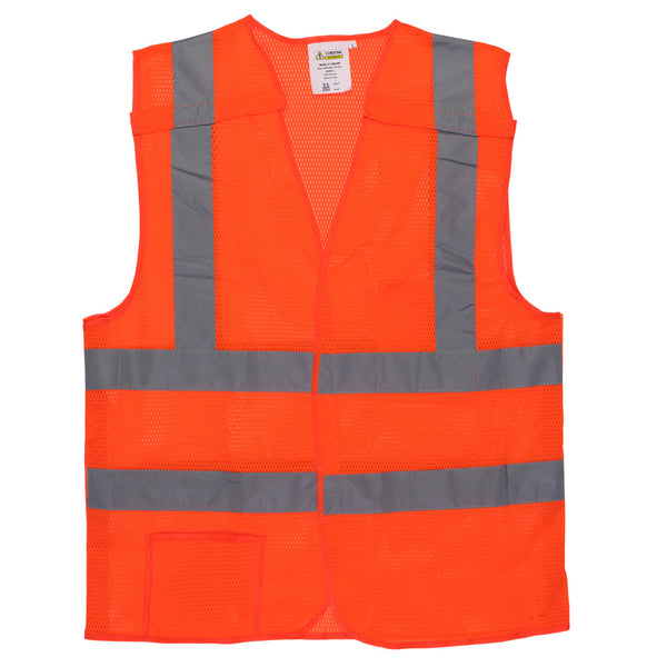 Cordova Type R, Class 2, Five Point Breakaway Design,Safety Vest - Sizes Small - 7XL