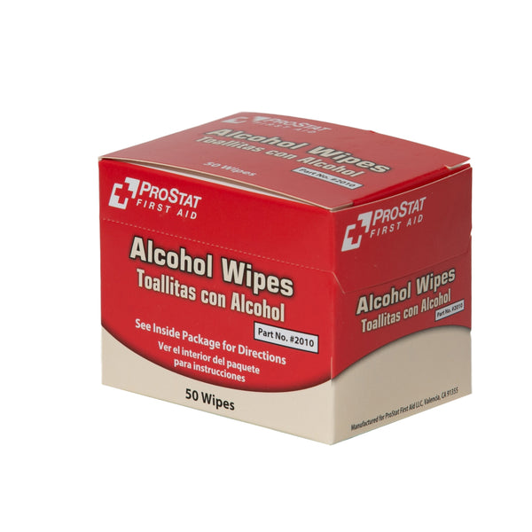 Alcohol Wipes - 50 Count box