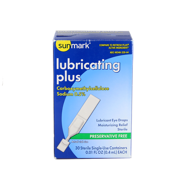 Lubricating Eye Drops - 5 Single-Use Sterile 0.4 mL Vials