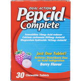 Pepcid Complete  Acid Reducer and Antacid Chewable Tablets Box of 30 packets $13.70!