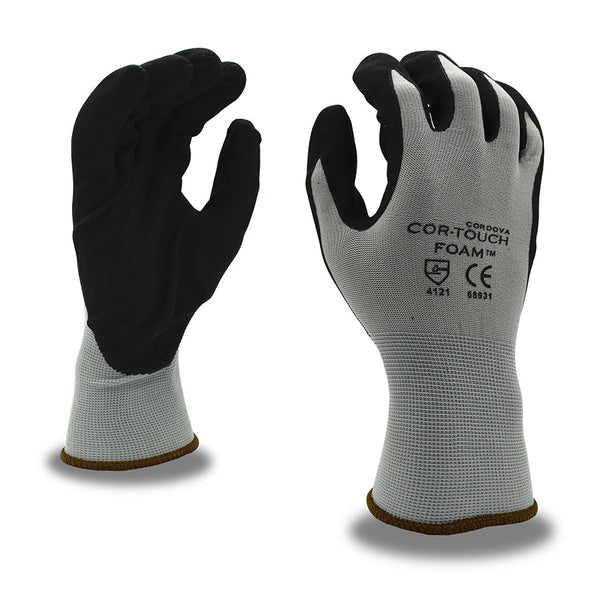 COR-TOUCH FOAM™, Nitrile, Foam Gloves - One Pair