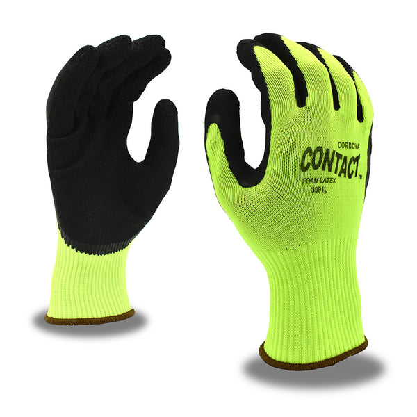 Contact™, Latex, Foam Gloves - 12 Pairs