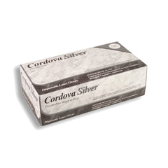 Cordova Silver Industrial Grade Latex Gloves - Case of 1,000