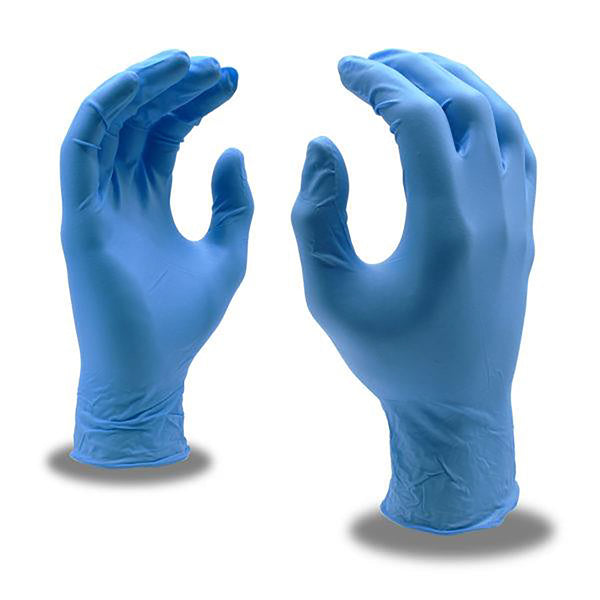 Nitri-Cor Agility™ Disposable Blue 6 Mil Nitrile Gloves - Case of 1,000
