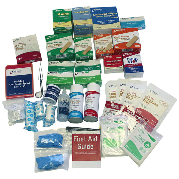 ANSI Class B Refill for 2 Shelf first aid cabinet