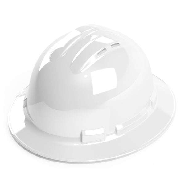 Duo Safety™ Full Brim Vented 4-Point Ratchet Hard Hat