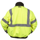 Reptyle™ Type R, Class 3, 3-in-1 Lime Bomber Jacket