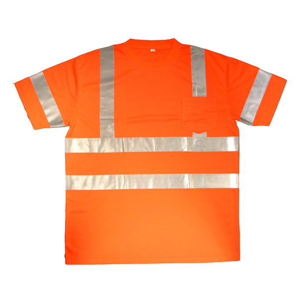 COR-BRITE™ Type R, Class 3, Hi-Vis Orange Short Sleeve T-Shirt