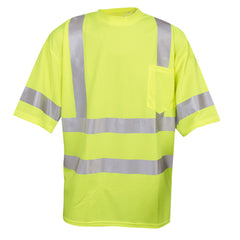 COR-BRITE™Type R, Class 3, Hi-Vis Lime Short Sleeve T-Shirt