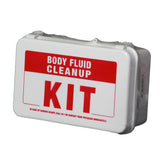 Body Fluid Clean Up Kit - Plastic Case