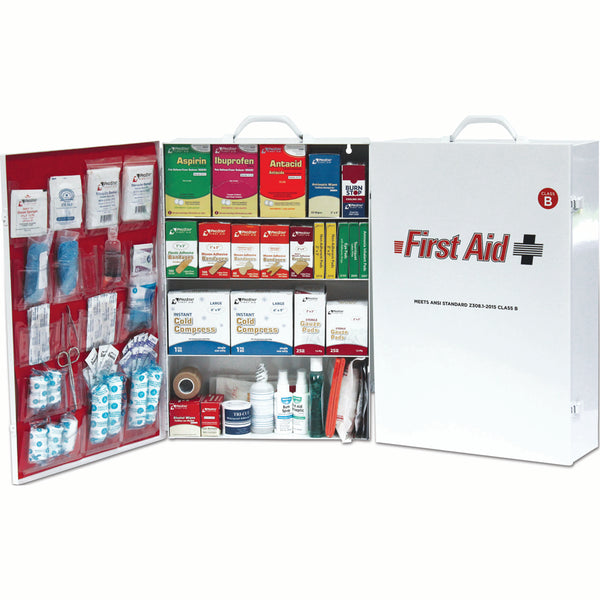 First Aid Cabinet - 4 Shelf - ANSI Class B