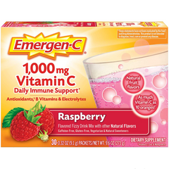 Emergen-C 1,000 mg Vitamin C Daily Immune Defense Supplement - 30 Packets