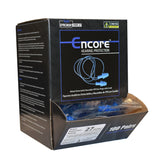 Blue Metal-Detectable Thermoplastic Rubber Earplugs - 100 Per Box