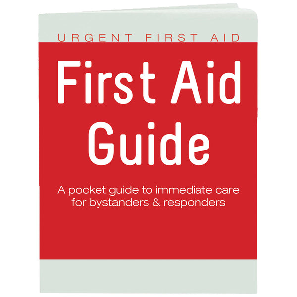 The Urgent First Aid™ First Aid Guide Booklet with CPR & AED