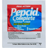 Pepcid Complete  Acid Reducer and Antacid Chewable Tablets Box of 30 packets $13.70!