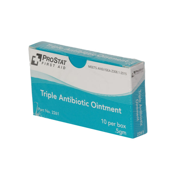 Triple Antibiotic Ointment, 0.5 gm - 10 Per Box