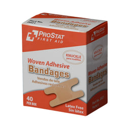 Woven Adhesive Knuckle Bandages - 40 Count